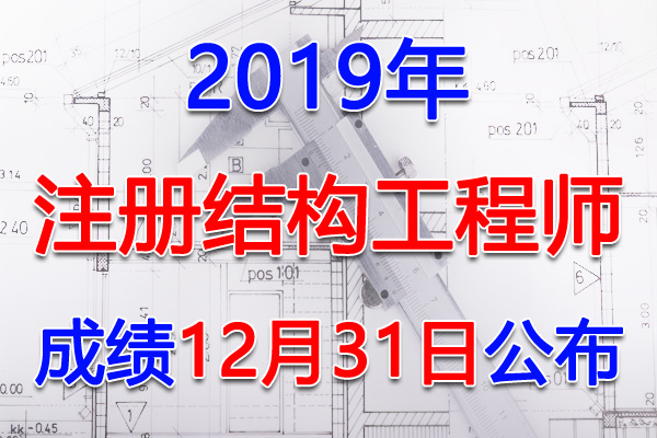 2019年新疆注册结构工程师考试成绩查询查分入口【12月31日】