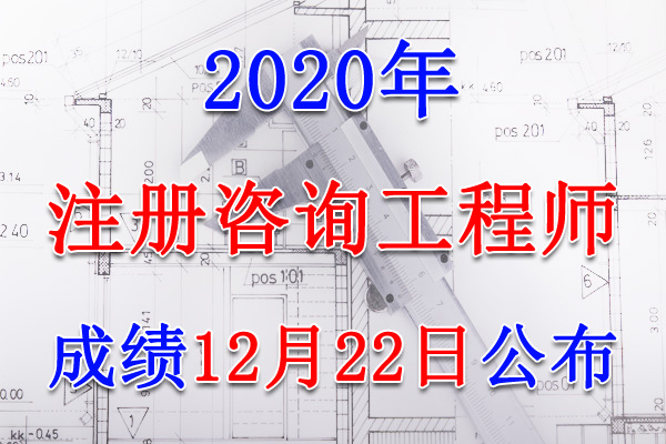 2020年贵州注册咨询工程师考试成绩查询查分入口【12月22日开通】