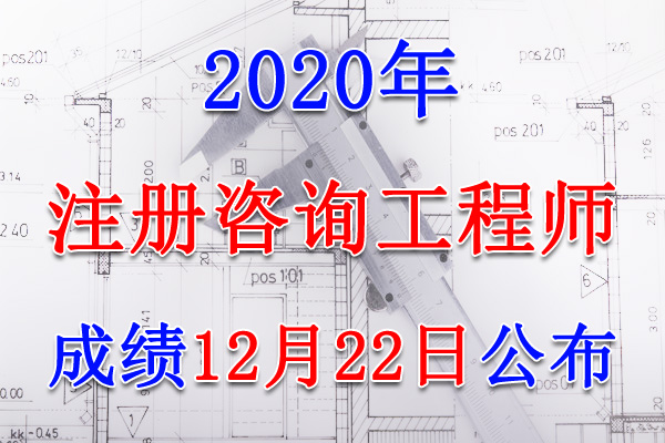 2020年安徽注册咨询工程师考试成绩查询查分入口【12月22日开通】