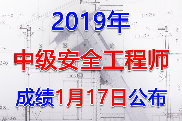 2019年安徽中级注册安全工程师成绩查询查分入口【1月17日开通】