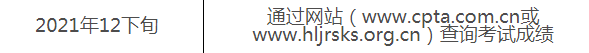 2021年黑龙江出版专业技术人员职业资格考试成绩查询时间及入口【2021年12下旬】