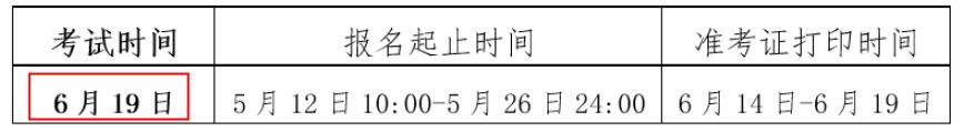 2021年上海基金从业资格考试时间：6月19日