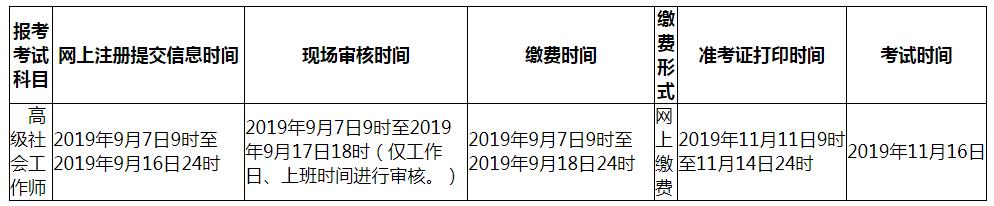 2019年青海高级社会工作者考试准考证打印时间及入口【11月11日-14日】