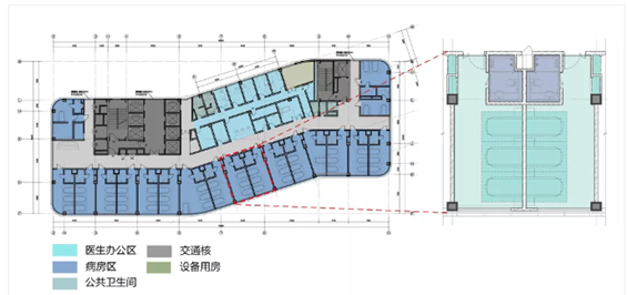 邯郸市第四医院扩建项目的绿色理念——弹性灵活（一）